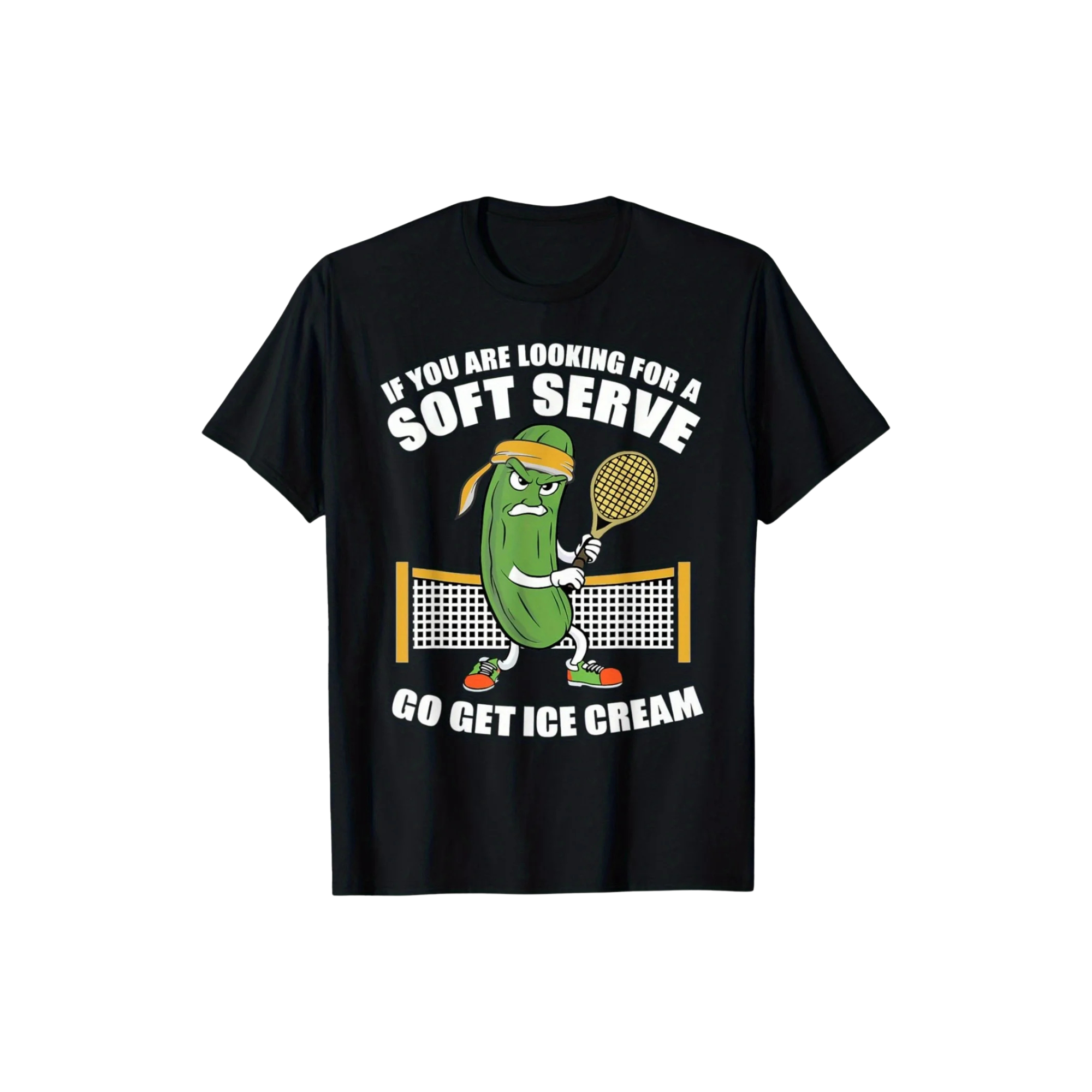 Soft Serve Pickleball Humor Tee