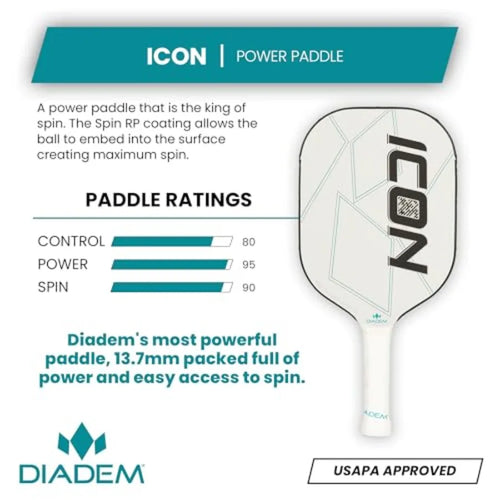 Diadem ICON Graphite Carbon Paddle
