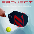 Foam core pickleball paddle featuring advanced materials and unique design for enhanced gameplay.