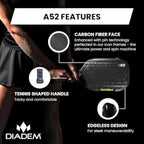 Diadem A52 carbon fiber paddle