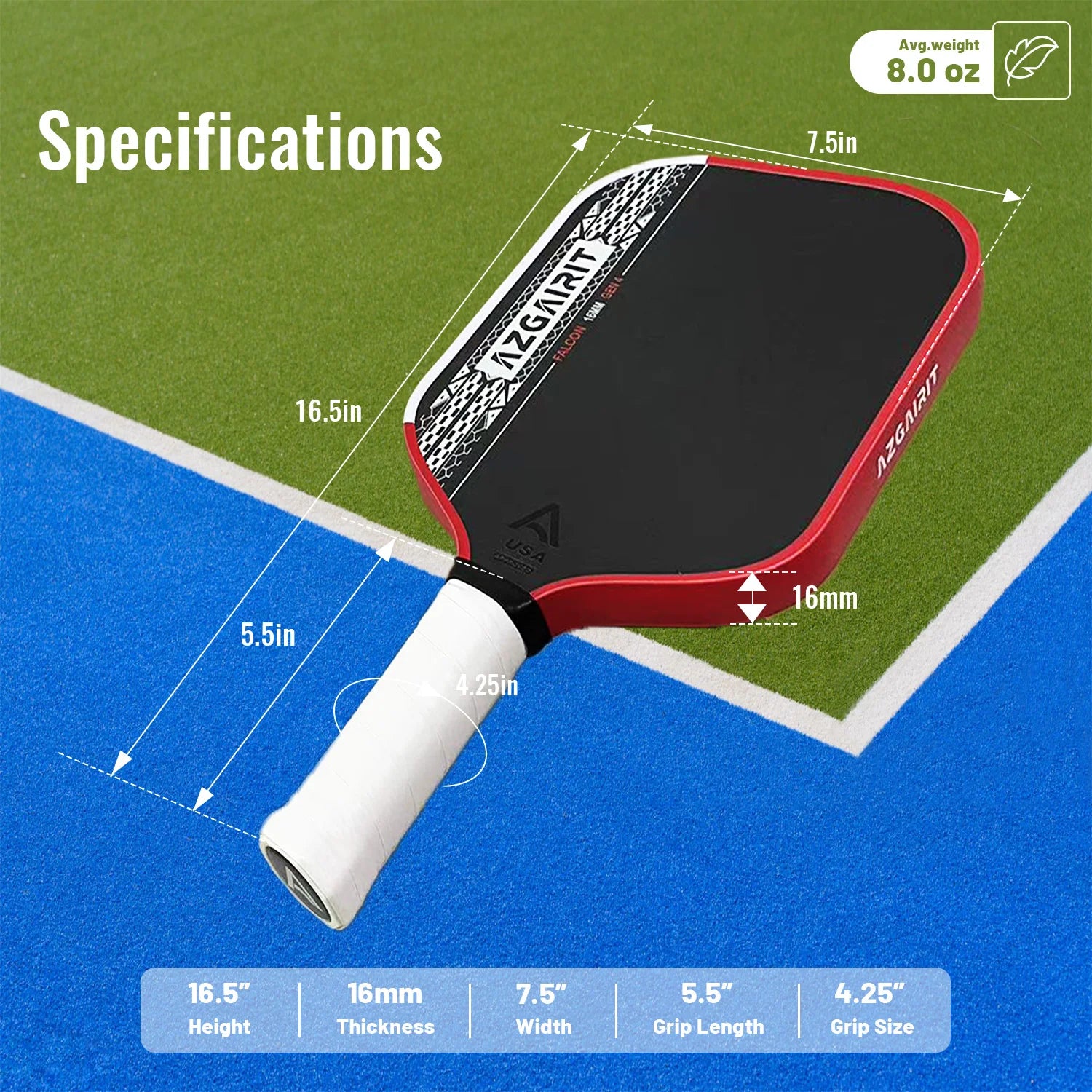 Gen 4 Propulsion Core Carbon Paddle