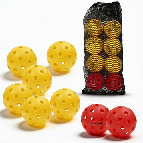 40-Hole Training Pickleballs (8/16 Pack)