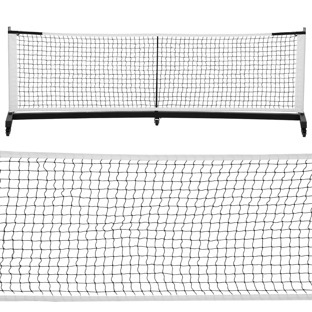 Heavy-Duty Pickleball Net with Wheels