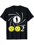 002 Spy Parody Pickleball Tee