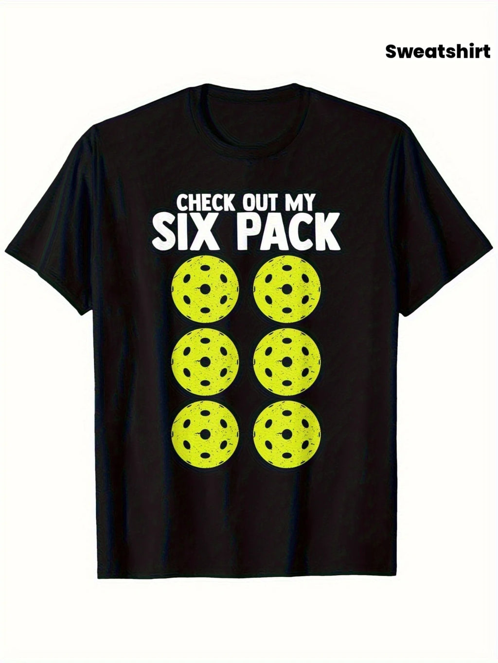 Six Pack Abs Pickleball Tee