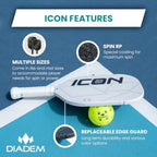 Diadem ICON Graphite Carbon Paddle