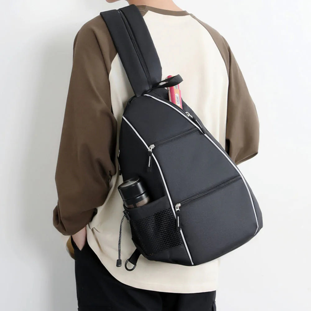 Multi-Pocket Pickleball Sling Bag