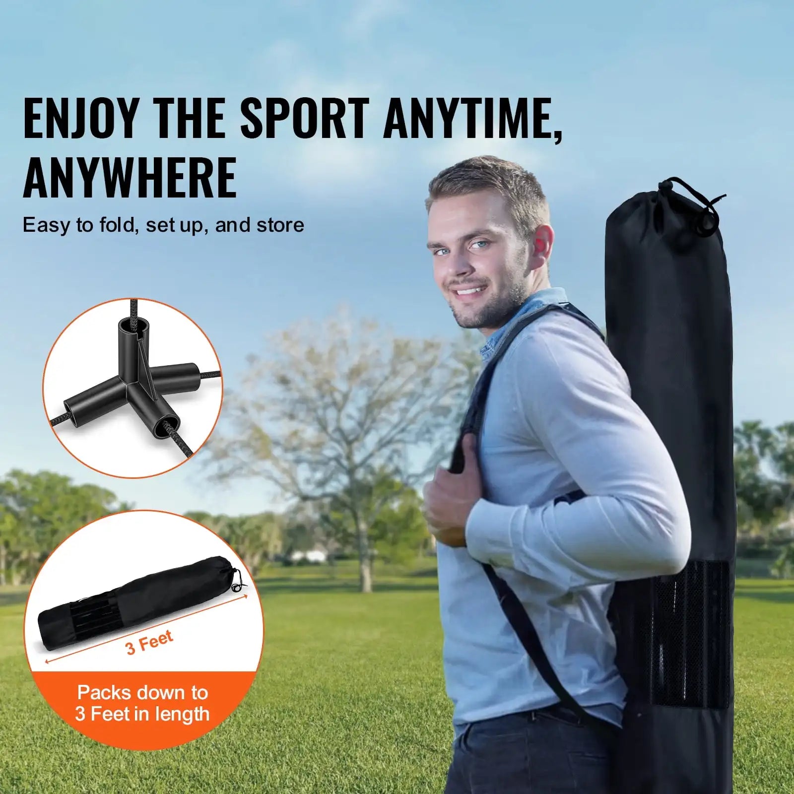 Adjustable Multi-Sport Net Set