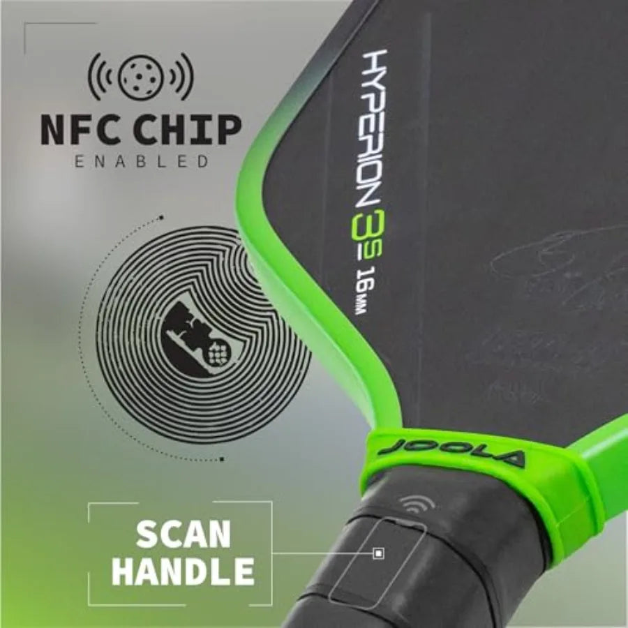 Pickleball Raw Carbon Elongated Paddle